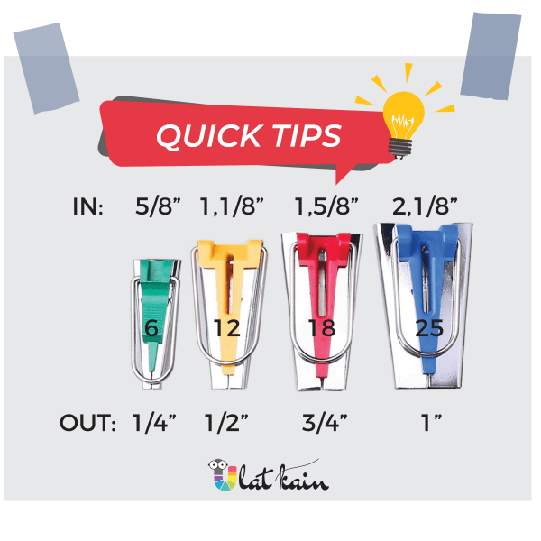 Tutorial: Bias Tape Maker – Ulat Kain